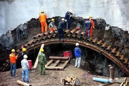 衡水隧道钢花管支护案例